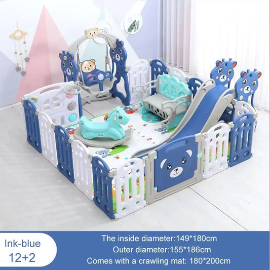 🧸 Parc pour Bébé Évolutif – Aire de Jeu Sécurisée et Modulable - jouetsbebe.com