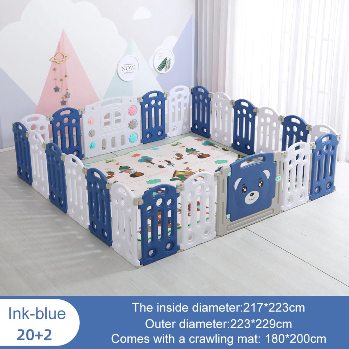 🧸 Parc pour Bébé Évolutif – Aire de Jeu Sécurisée et Modulable - jouetsbebe.com