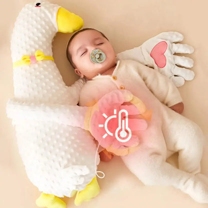 Peluche Apaisante Bébé avec Tapotement Automatique – Aide au Sommeil Réglable 3 Niveaux - jouetsbebe.com