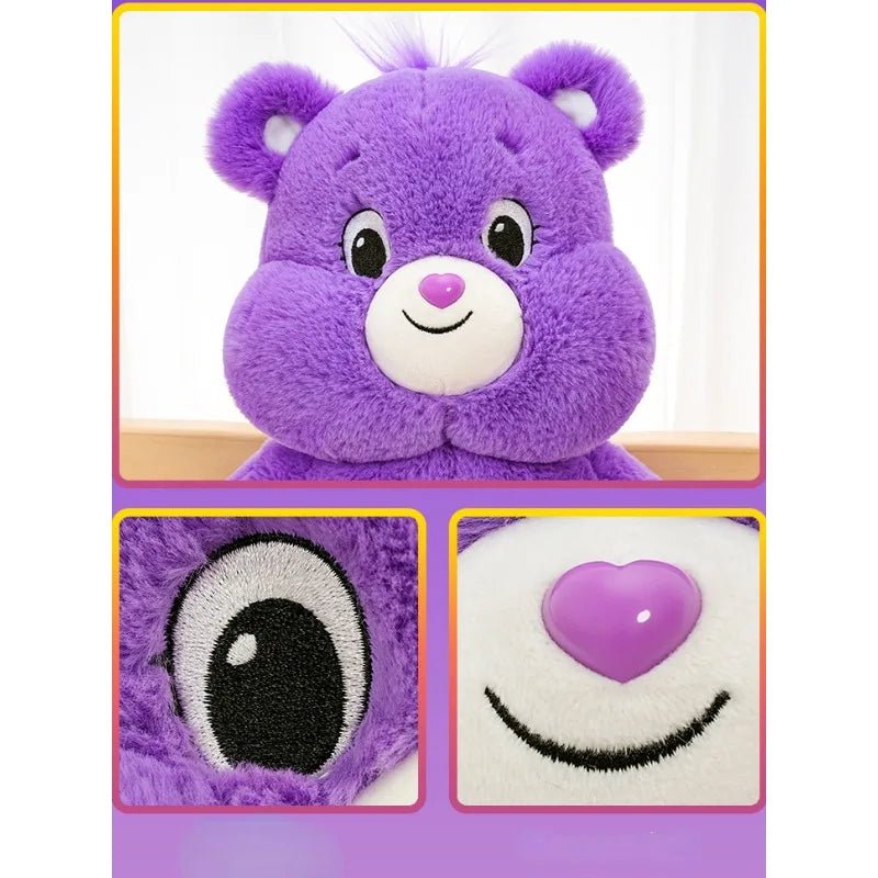 Peluche Bisounours – Doudou Doux et Coloré (33/45/65 cm) - jouetsbebe.com