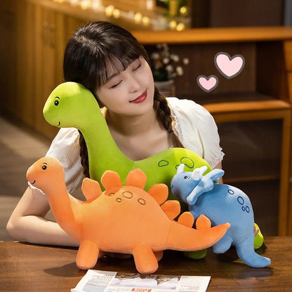 Peluche Dinosaure Colorée et Douce - jouetsbebe.com