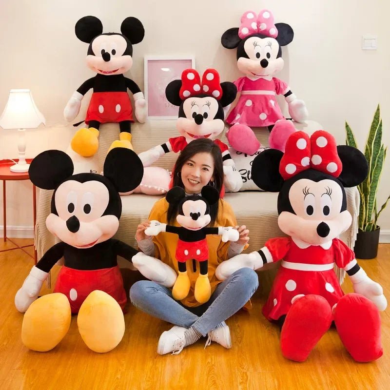 Peluche Mickey et Minnie - Le Bon Plan