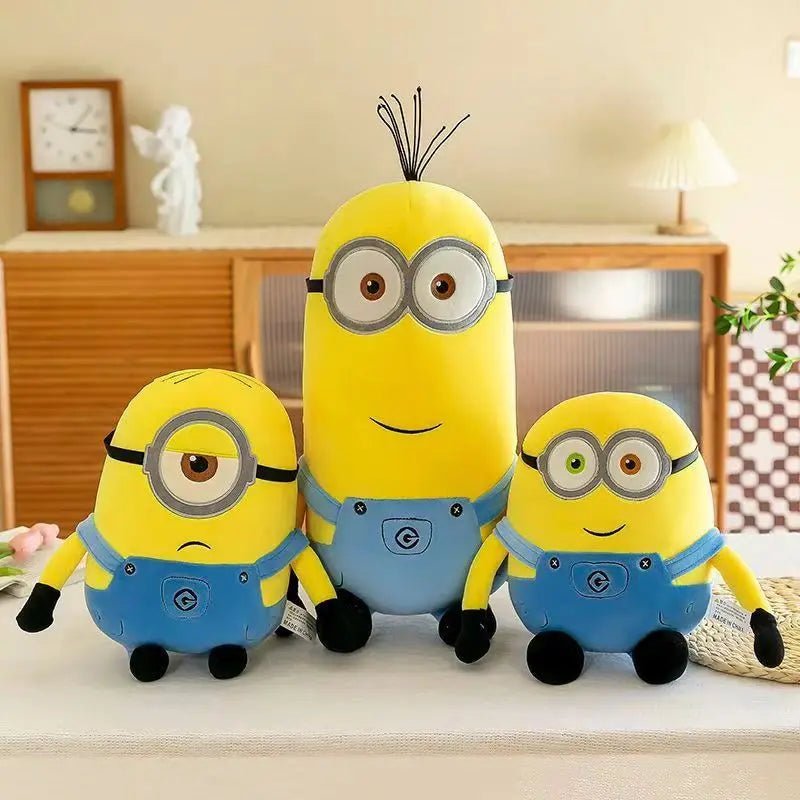 💛 Peluche Minion – Bob, Stuart et Kevin 🎁 - jouetsbebe.com