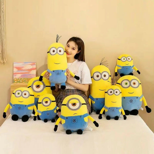 💛 Peluche Minion – Bob, Stuart et Kevin 🎁 - jouetsbebe.com
