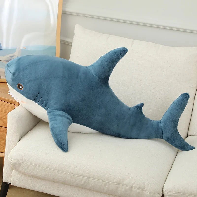 🦈 Peluche Requin Géante – Coussin Doux & Cadeau Parfait 🎁 - jouetsbebe.com