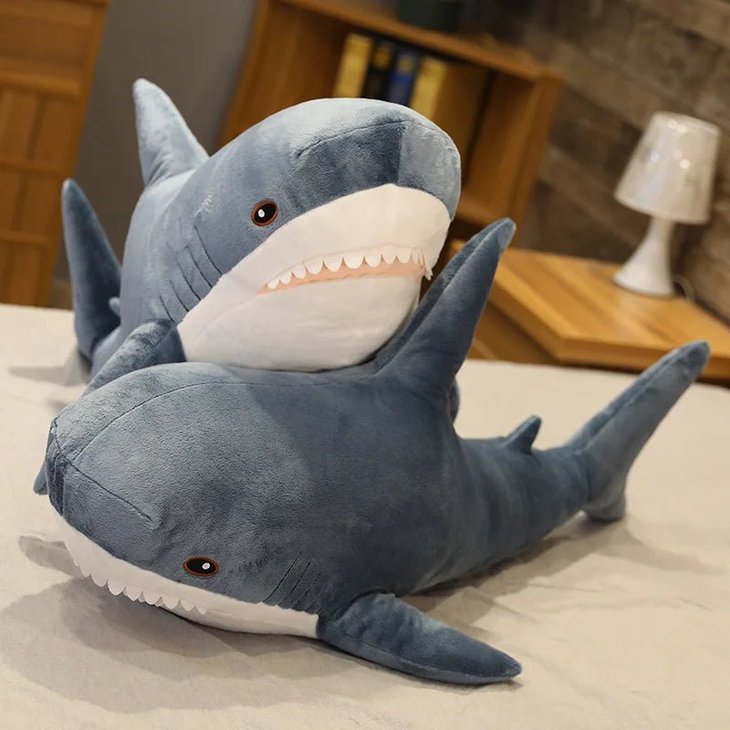 🦈 Peluche Requin Géante – Coussin Doux & Cadeau Parfait 🎁 - jouetsbebe.com