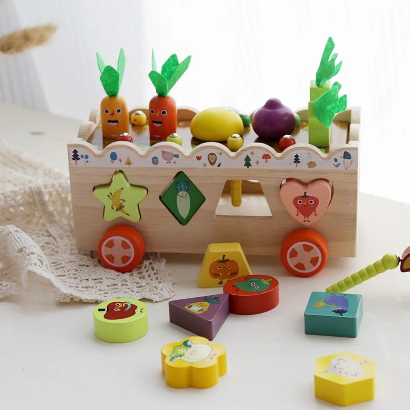 Potager Montessori en Bois – Jeux Éducatifs - jouetsbebe.com