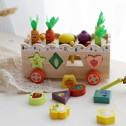 Potager Montessori en Bois – Jeux Éducatifs - jouetsbebe.com