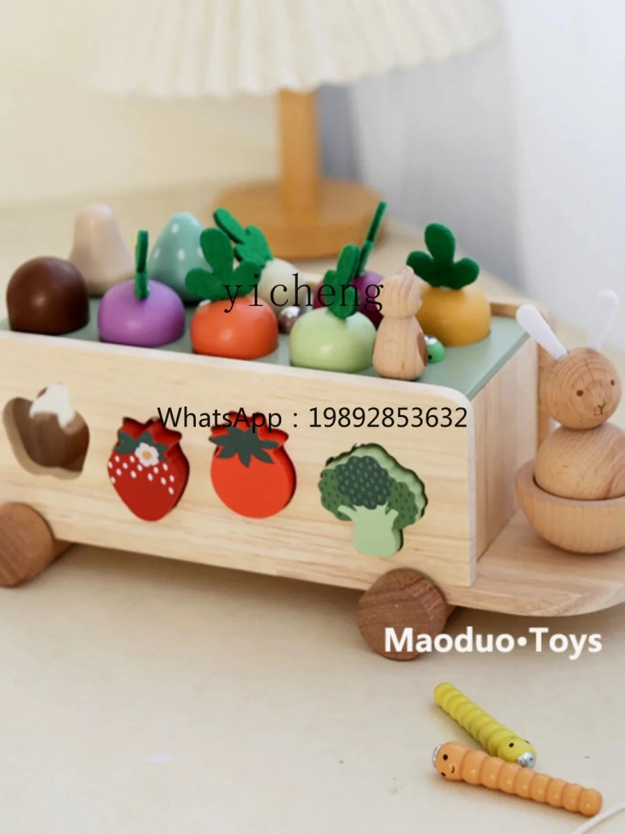 Potager Montessori en Bois – Jeux Éducatifs - jouetsbebe.com