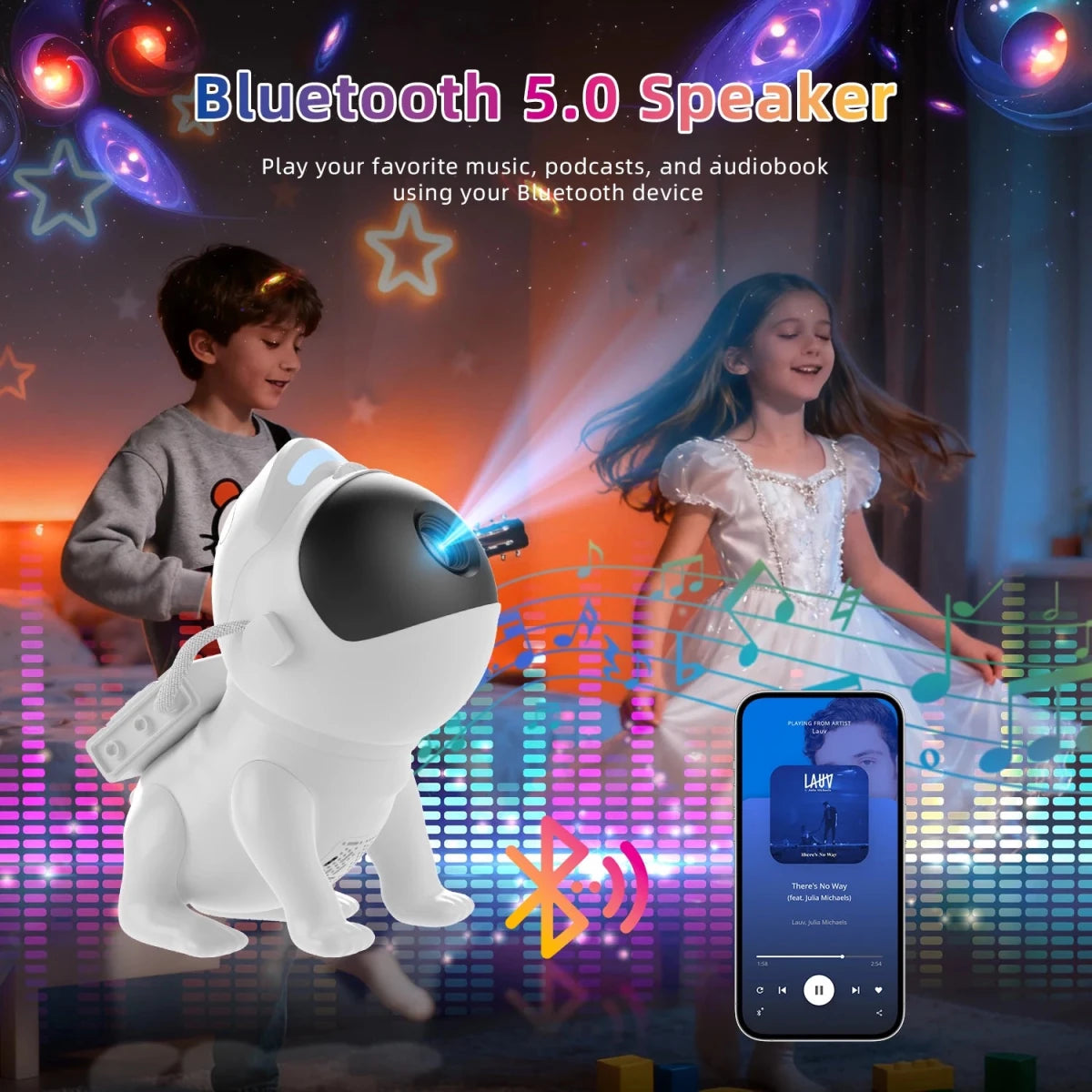 Projecteur Galaxie Enfant – Veilleuse Étoiles & Univers - jouetsbebe.com