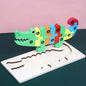 Puzzle 3D en Bois Montessori – Animaux & Dinosaures - jouetsbebe.com