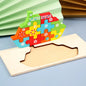 Puzzle 3D en Bois Montessori – Animaux & Dinosaures - jouetsbebe.com