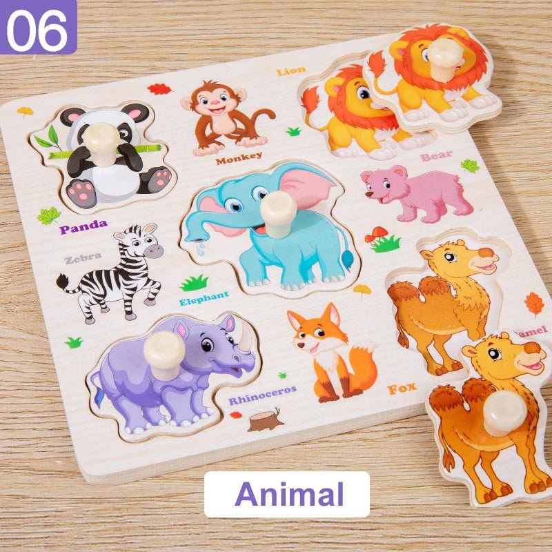 Puzzle en Bois Montessori - jouetsbebe.com