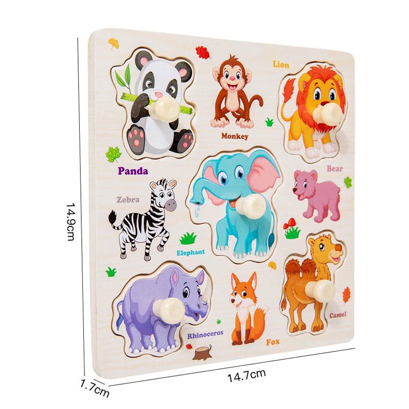 Puzzle en Bois Montessori - jouetsbebe.com