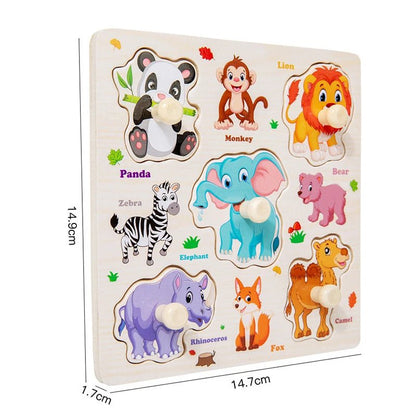 Puzzle en Bois Montessori - jouetsbebe.com