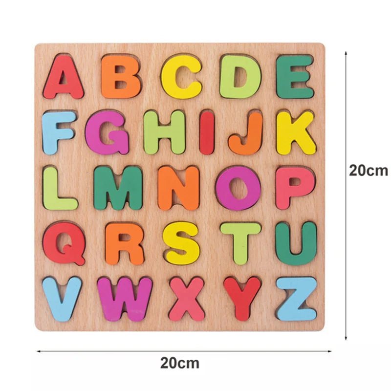 Puzzles en Bois Montessori pour Enfants de 1 à 3 Ans - Le Bon Plan