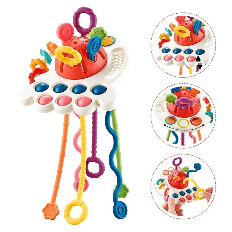 Sensory Baby Toys 0 12 Months Rattle Games for Babies Development Teething Toys Baby Teether Rattle Toys For Children 1 2 Years - Le Bon Plan