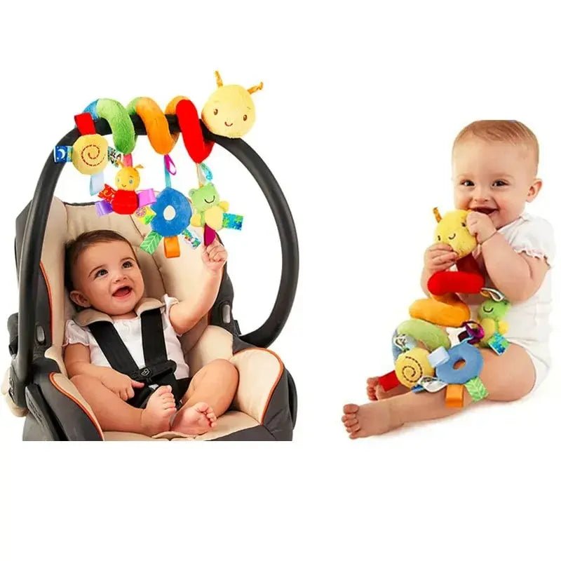 🌀 Spirale Musicale à Suspendre – Lit, Poussette et Siège Auto 🎵🧸 - jouetsbebe.com