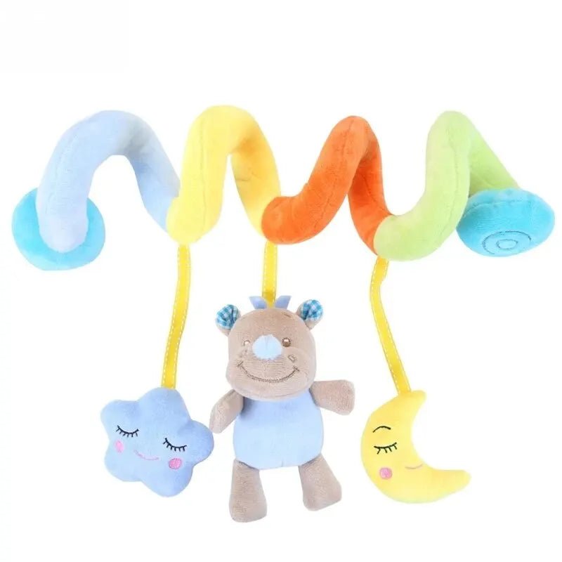 🌀 Spirale Musicale à Suspendre – Lit, Poussette et Siège Auto 🎵🧸 - jouetsbebe.com