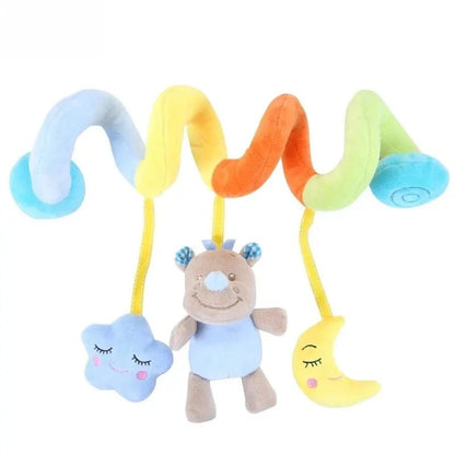 🌀 Spirale Musicale à Suspendre – Lit, Poussette et Siège Auto 🎵🧸 - jouetsbebe.com