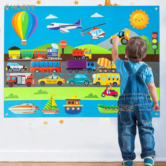 Tableau Éducatif Montessori pour Enfants de 1 à 3 Ans - Le Bon Plan