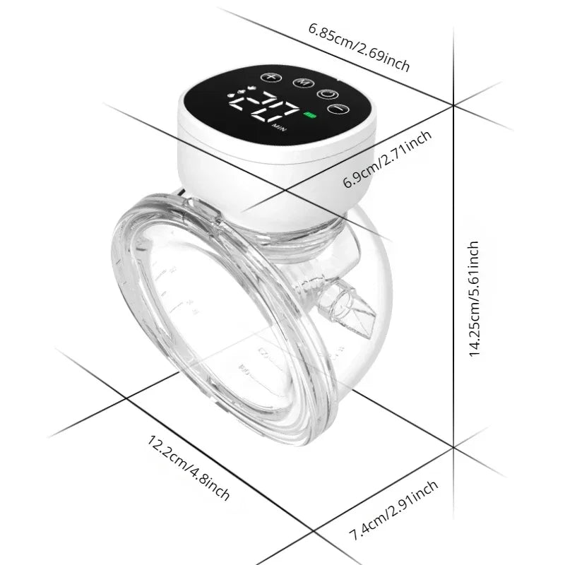 💕 Tire - Lait Électrique Mains Libres – Bilatéral, Portable et Silencieux - jouetsbebe.com