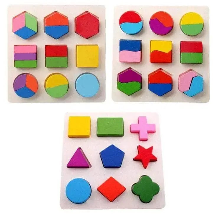 Variétés de jouets et puzzles éducatifs Montessori pour enfants de 1 a 3 ans. - Le Bon Plan