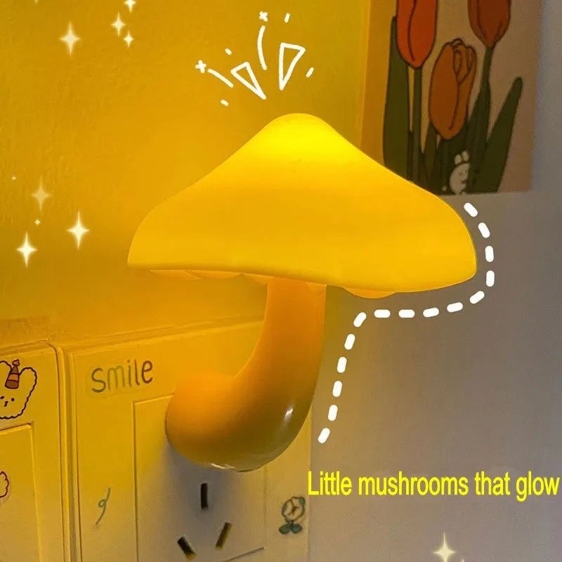 Veilleuse Champignon LED avec Capteur de Lumière - jouetsbebe.com