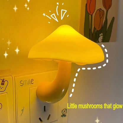 Veilleuse Champignon LED avec Capteur de Lumière - jouetsbebe.com