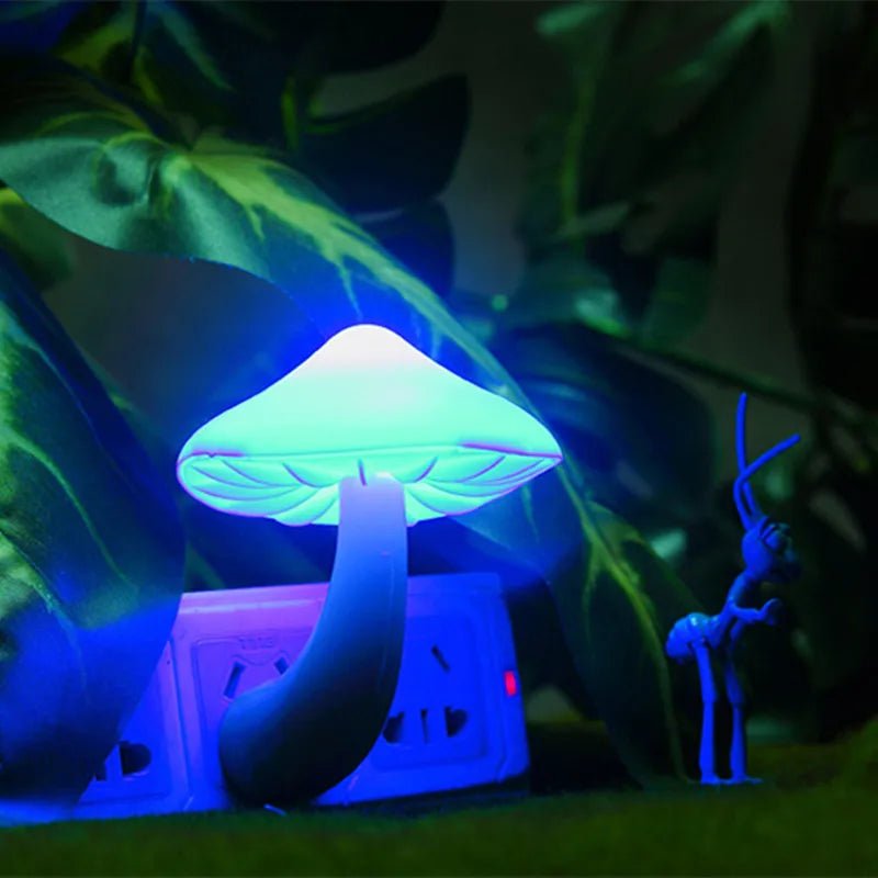 Veilleuse Champignon LED avec Capteur de Lumière - jouetsbebe.com