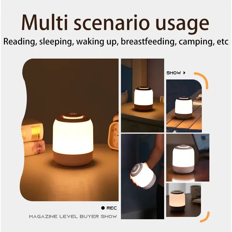 Veilleuse LED Lanterne Tactile Rechargeable – Lumière Réglable - jouetsbebe.com