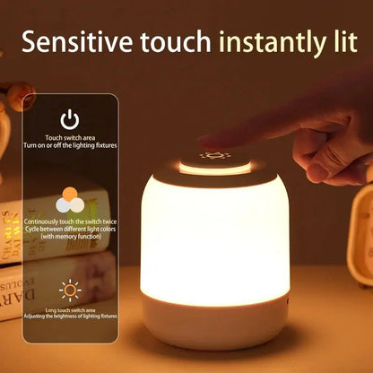 Veilleuse LED Lanterne Tactile Rechargeable – Lumière Réglable - jouetsbebe.com