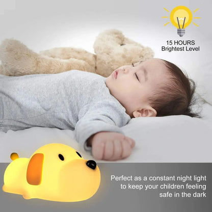 Veilleuse LED Papa Puppy rechargeable - Le Bon Plan