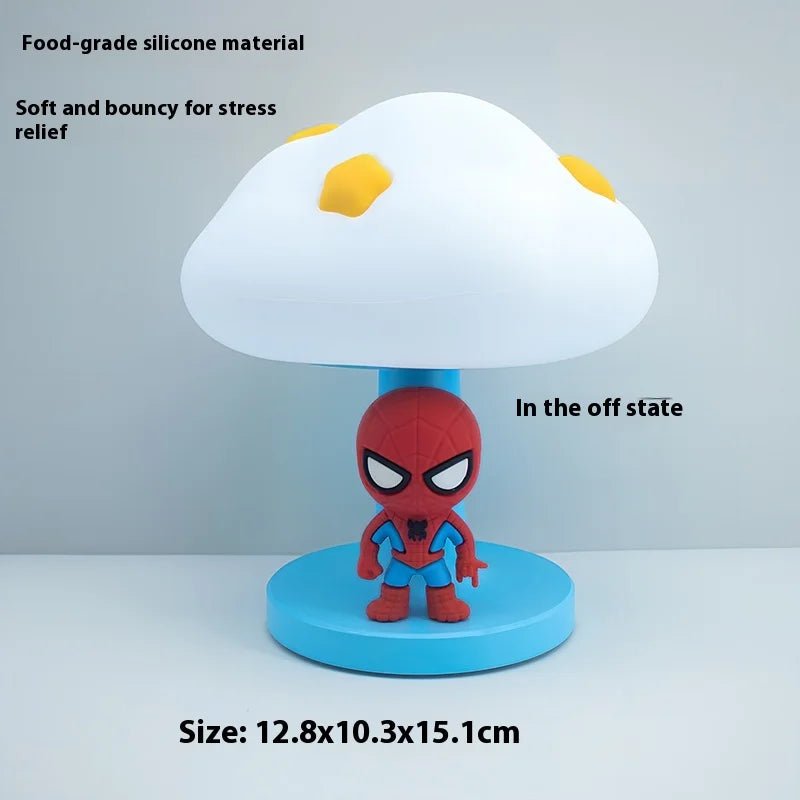 🕷️ Veilleuse LED Spider - Man – Lampe Rechargeable USB 💡 - jouetsbebe.com