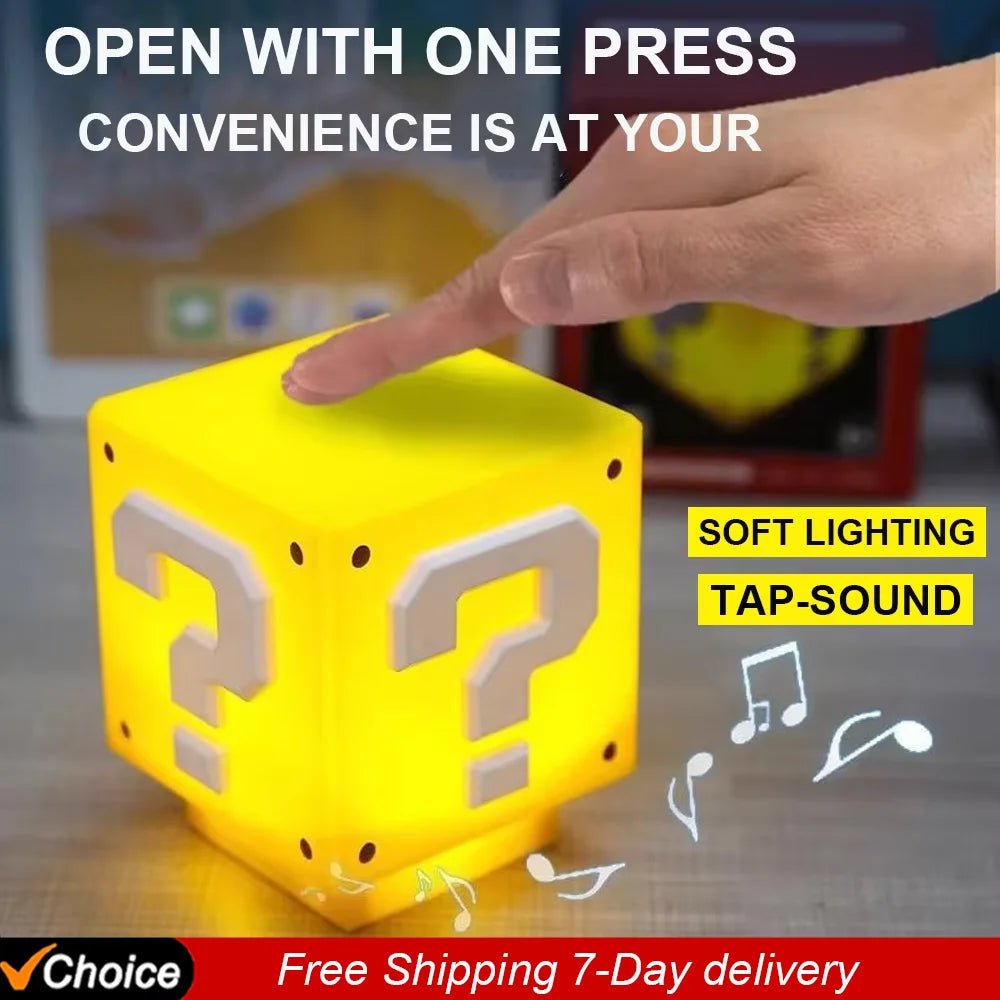 Veilleuse LED Tactile – Lampe Gaming Enfant USB Rechargeable - jouetsbebe.com