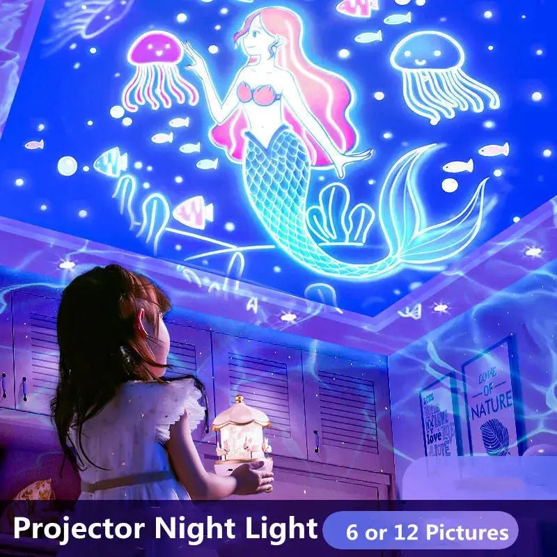 Veilleuse projecteur LED Étoilée : Transformez la Chambre de Votre Enfant en un Univers Magique - Le Bon Plan