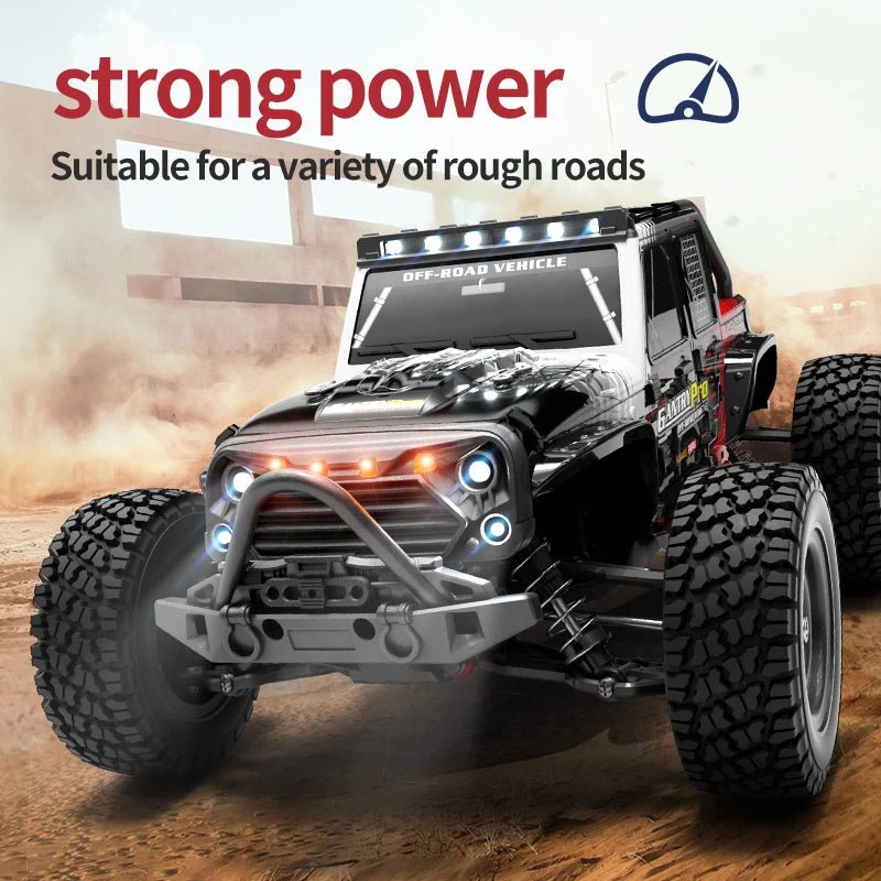 🚗 Voiture RC PRO – Brushless 70KM/H, 4WD Tout - Terrain avec éclairages LED - jouetsbebe.com