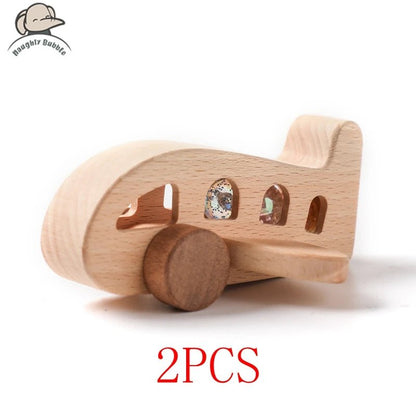 Wooden Train Birthday Toy Montessori Toys Baby Educational Toys Wooden Trolley Baby Learning Toys Number Of Wood Baby's Toys - jouetsbebe.com