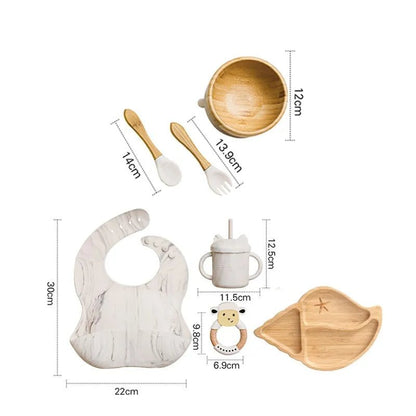 Kit plateau repas en bois - Le Bon Plan